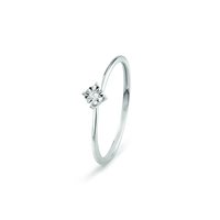 Anello Bliss Donna BL RUGIADA in Oro bianco Diamante 0.02 Ct 20101406 - 20101406